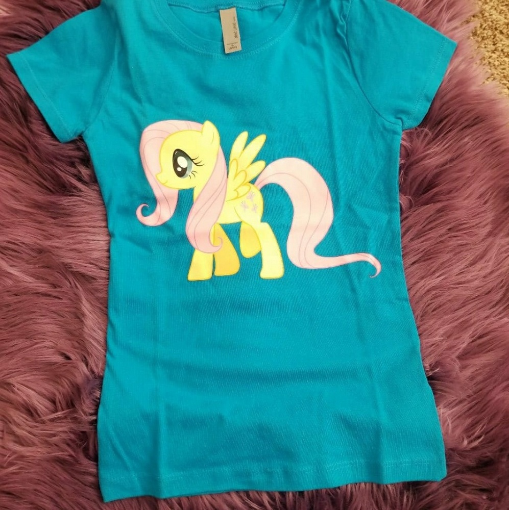 🌈My little Pony Girls Top-Fluttershy💖